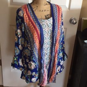 New! Fog and flower top size 1x